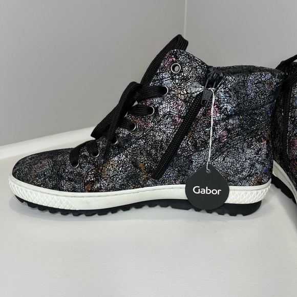 Gabor 73754 Leather Sneaker Boots - Picture 7 of 16